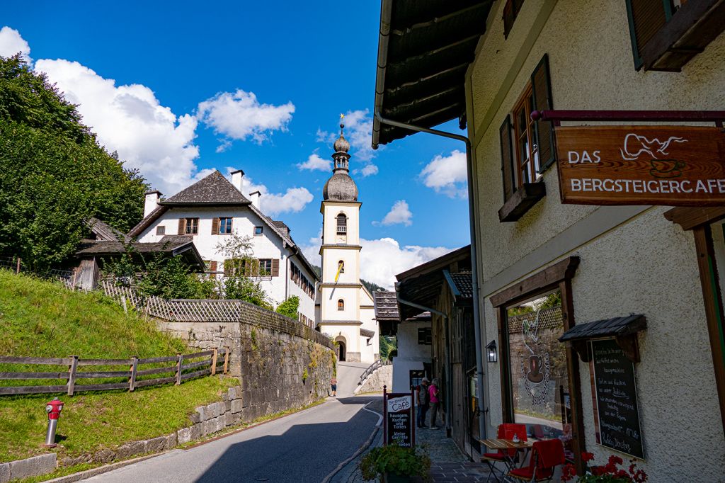 Ramsau bei Berchtesgaden - Gemütlich einen Kaffee trinken in Ramsau. - © alpintreff.de - Christian Schön